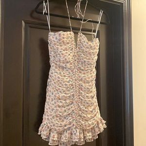 Short flower dress